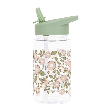 Tritan Drink Bottle 450ml - Blossoms Sage