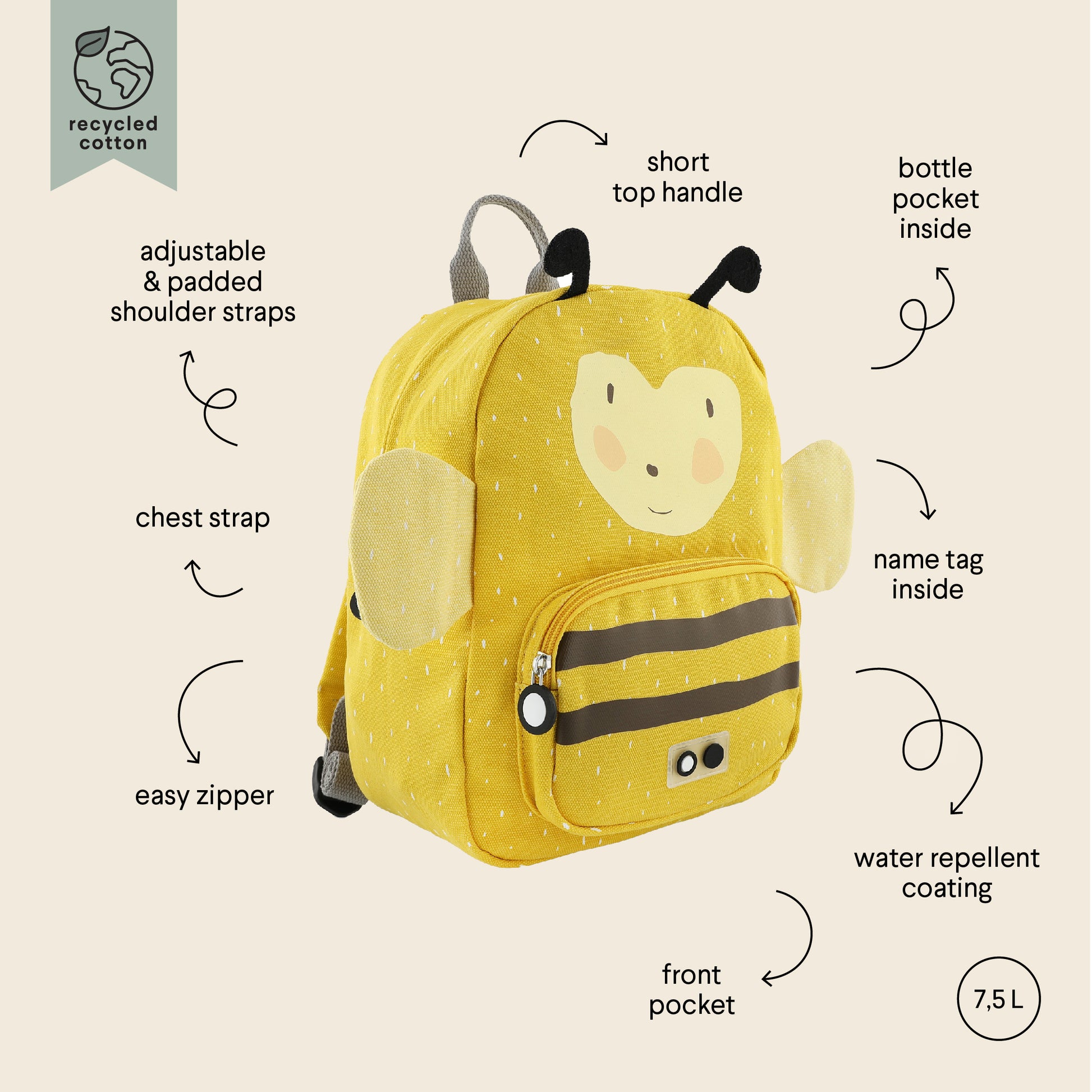coach bumble bee backpack Backpack 12inch