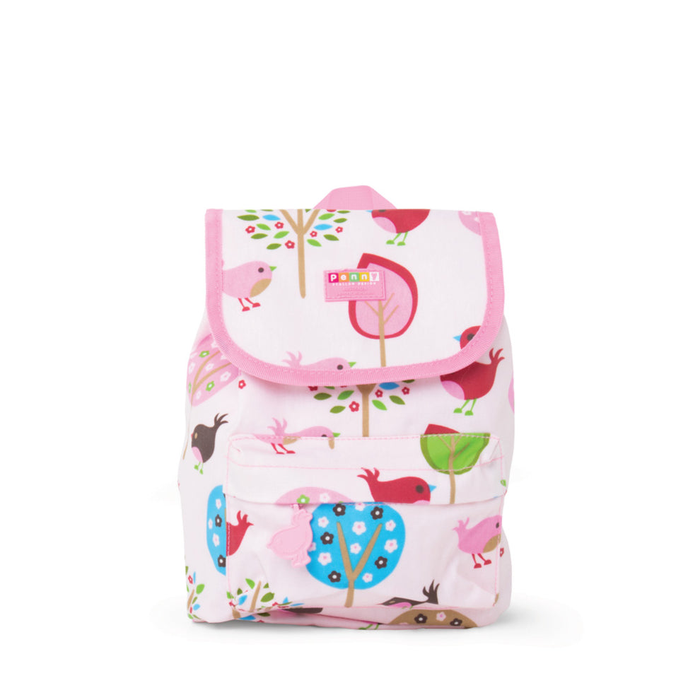 Small Backpack Top Loader - Chirpy Bird