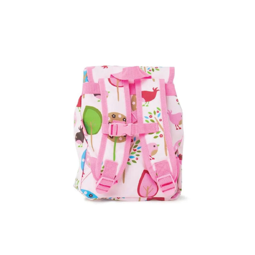 Small Backpack Top Loader - Chirpy Bird