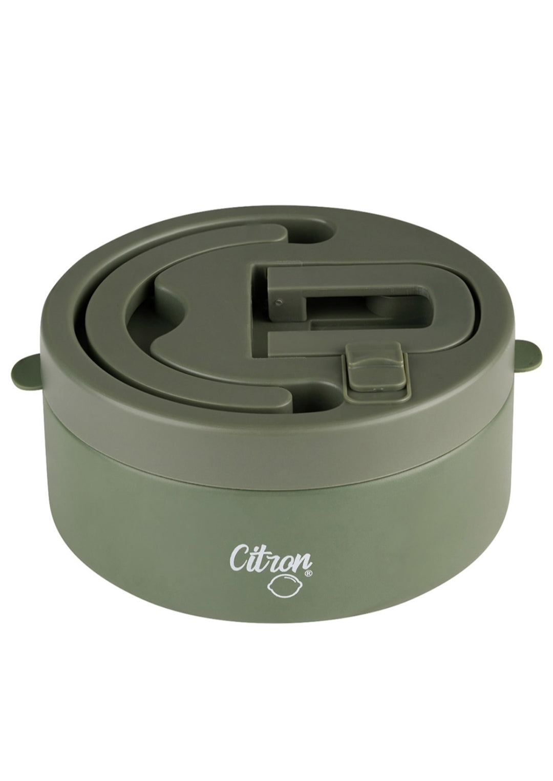 Citron Insulated Food Jar 400ml Green