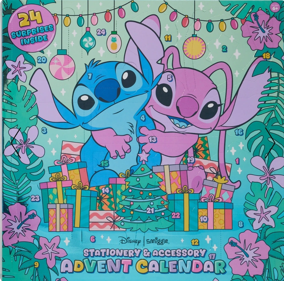 Disney Stitch x Smiggle advent calendar