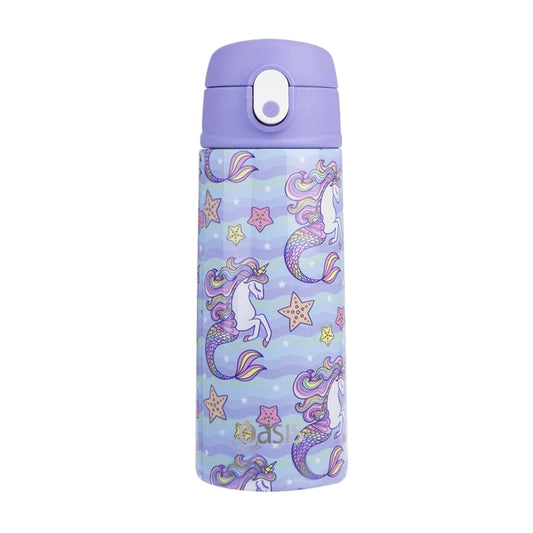 Oasis Insulated Drink Bottle with Sipper 550ml - Mermaid Unicorns