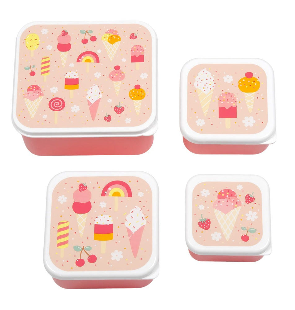 Lunch & Snack Box Set - 4 pieces