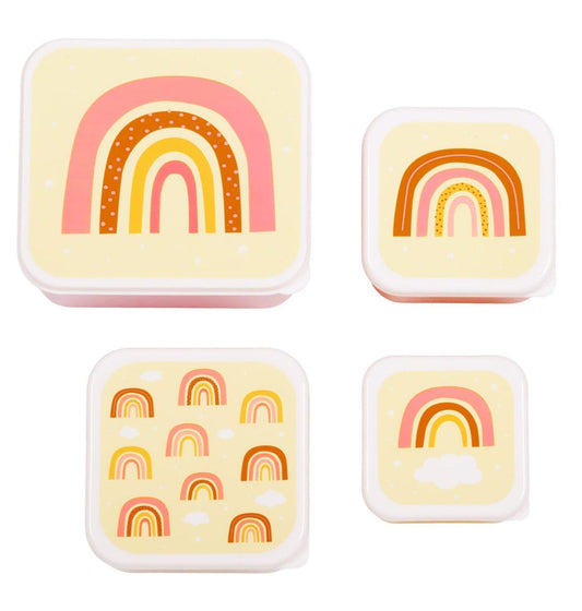 Lunch & Snack Box Set - 4 pieces